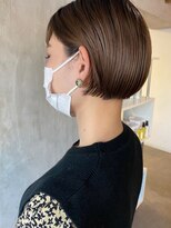 ヴォロ 佐賀(VoLo)&nbsp;切りっぱなしボブ/美髪/ピンクブラウン[佐賀駅]