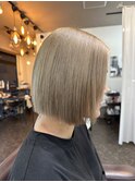 栗原,グレーベージュ,イメチェン似合わせカットb7