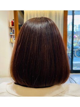 リベア 一之江店(Rever) ラフニュアンス/サイドパート/ぷつっとボブ【一之江/江戸川】