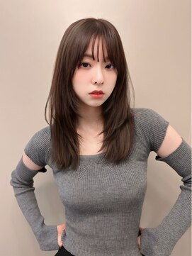 ボタン ハカタ(VOTAN hakata) 【柿本真優】レイヤーカット/ワンカールでモテヘア