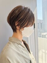 トッカ ヘアアンドトリートメント 難波店&nbsp;小顔似合わせカット愛されクールショート20代/30代40代50代/難波