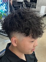 メイン(MENIN)&nbsp;フェードパーマ【相模大野/メンズ/眉毛/町田】