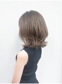 《TOPHAIR 玉島店/ もも》シルバーアッシュ×レイヤーボブ