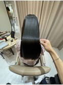 乾かすだけでまとまる縮毛矯正
