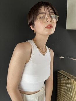 アンバー(AMBER)の写真/細部までこだわったカット技術で、周りと差がつく自分だけのスタイルに！顔周りのカットで小顔効果UP◎