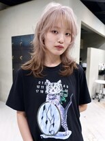 ヘアー アイス ルーチェ(HAIR ICI LUCE)&nbsp;レイヤーカット/ウルフカット/マレットヘア/ベージュ/城倉