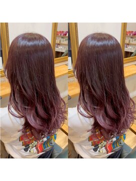 リッチ 横須賀中央店(Rich) 色落ちも楽しめる大人ボルドー