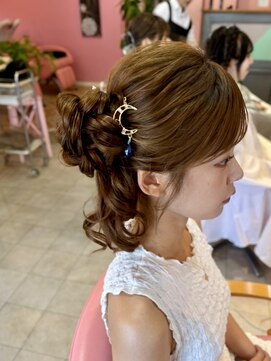 ミーネピンク 行徳店(Miene Pink) 大人かわいいヘアアレンジ20代30代40代★髪質改善【Pink】