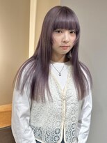 テトラ バイ ネオリーブ 横浜西口店(tetra by neolive)&nbsp;レイヤーカット　顔周りカット　横浜　ラベンダー