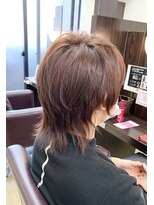 松本平太郎美容室 大宮店&nbsp;メンズ×イノアカラーレッド/30代40代50代60代