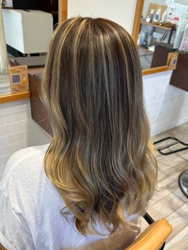 クラップス 横須賀中央店(CLAPS) ダブルカラーベージュカラーケアブリーチハイトーンカラー韓国