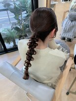 シャーマン(SHERMAN)&nbsp;タイト編み下ろしアレンジ♪