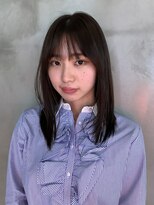 ダンボ(DUMBO)&nbsp;【yosuke】ナチュラルストレート/暗髪/アッシュカラー