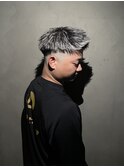 ホワイトメッシュ×ツイスト×ジェットモヒカン
