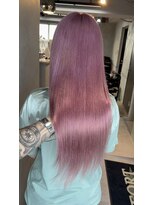 フォート(FORT)&nbsp;レイヤーカットケアブリーチダブルカラー　ピンクラベンダー