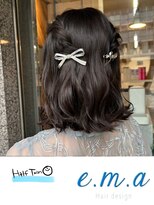 エマヘアデザイン(e.m.a Hair design) ハーフツイン