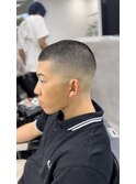 坊主フェード