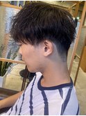 ラウンドマッシュ/ナチュラルパーマ/韓国マッシュ/松戸駅/men's