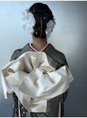 胡蝶蘭/成人式ヘアアレンジ