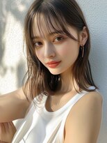 アーバン バイ シーン(URBAN by scene) 自然な切りっぱなしロブ