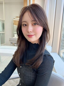 ウシワカマル ミライ(USHIWAKAMARU MIRAI) かきあげヘア×顔周りレイヤーカット/長泉/裾野/三島