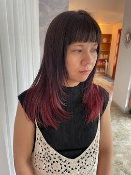 ヌイ(nui) [佐賀/ピンクベージュ/髪質改善カラー/美髪還元トリートメント]