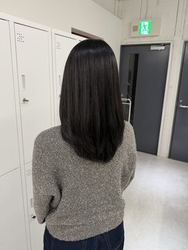 ヌーヴェル(nouvelle) グレージュカラー