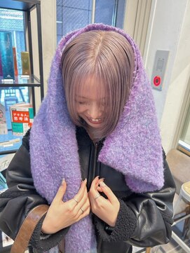 ロマリア ヒルズ 表参道 原宿(Lomalia HILLS) LomaliaHILLSダブルカラーケアブリーチラベンダーグレージュ