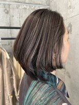 プラスシー(+C)&nbsp;赤みがでにくい地毛にハイライト！福岡ハイライト/ハイライト