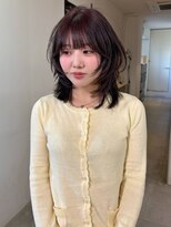 ニコフクオカヘアーメイク(NIKO Fukuoka Hair Make)&nbsp;【NIKO】ブリーチなし.ハッシュカット.ミディアムレイヤー