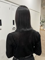 ノウハウ タニマチ(KNOWHOW tanimachi) ぱつっとミディアム/地毛カラー