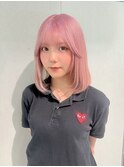 【暖音】ペールピンクで透明感up☆可愛いカラー