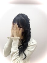 ルート(Ru-t)&nbsp;★夜限定メニュー★「￥1500ヘアセット」 4.あみたらし