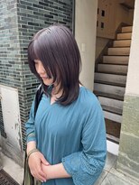 ワゴンヘアー(wagon hair) 柔らかパープル