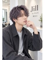 ジル バイ ジゼル 博多店(JILL by GiseL) men'sカット/センターパート/マッシュ/ニュアンスパーマ
