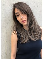 トルネード(TORNADO)&nbsp;ビターチョコレートグレージュハイライトバレイヤージュ