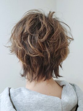 アスタリスク(asterisk) 【aasterisk】ウルフ風ショート【西村優子】