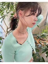 サイン 表参道(SIGN)&nbsp;【大鶴】結んで可愛いフェイスハイライト