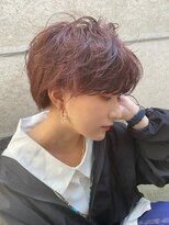 フラミューム たまプラーザ(flammeum)&nbsp;マニッシュショート×レッドブラウン【たまプラーザ】