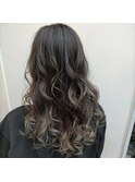 #ハイライト#アッシュグレイジュカラー