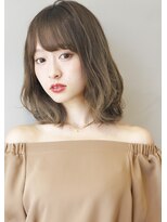 ガリカ(Gallica kinshicho)&nbsp;『 デジキュアパーマ 』 × 『 グレージュ 』　ひし形シルエット