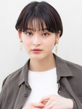 セブンルックス モカ 宇都宮鶴田店(7LOOKS mocha) ナチュラル透明感ショコラブラウン×大人の垢ぬけショートヘア