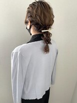 ヘアー アトリエ アンジー(Hair Atelier Angee)&nbsp;編みおろしヘアアレンジ