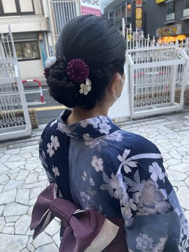 アース 高田馬場店(HAIR&MAKE EARTH) 夏の浴衣セット