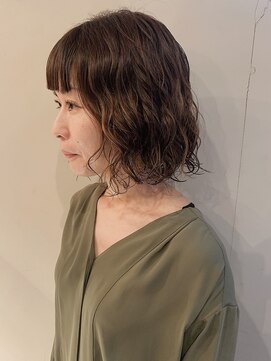 ノエル(NOEL) オン眉×ブランドボブパーマ