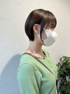 ミューバイケンジ(miu by KENJE) miu　丸みショートボブ