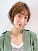 アイティーバイアルバム 松戸店(IT by ALBUM)&nbsp;ミニショート_グレージュカラーボブウルフココアベージュ_48723