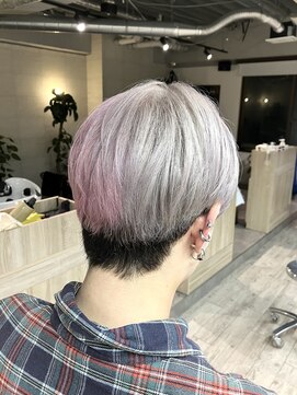 コワファーストナガサキシャンプーボーイ(COIFF1RST NAGASAKI SHAMPOO BOY) 韓国風 ツートンカラー