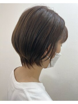 アールモンドヘア新世界 【北見】#ショートボブ#ショート#ショートヘア