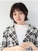 シースルー ボブスタイル